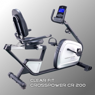 Горизонтальный велотренажер Clear Fit CrossPower CR 200 (уценка)