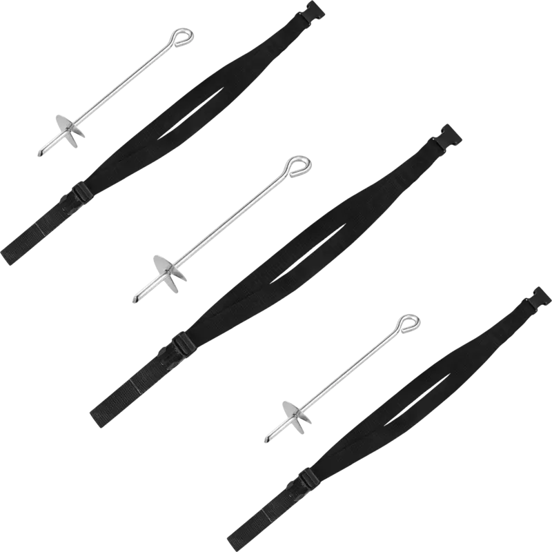 Набор из 3 шт. фиксаторов батута для защиты от ветра Clear Fit ExtraHop AK 100 для батутов 6Ft, 8Ft