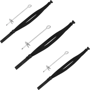 Набор из 3 шт. фиксаторов батута для защиты от ветра Clear Fit ExtraHop AK 100 для батутов 6Ft, 8Ft