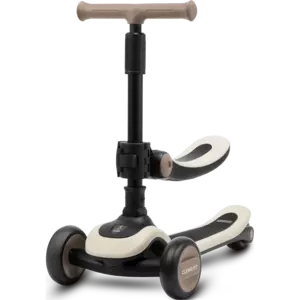 Детский трехколесный самокат Clear FIt Kids LB2002S-S с сиденьем бежевый