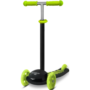 Детский трехколесный самокат Clear Fit Kids LB1503 зеленый