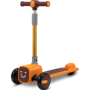 Детский трехколесный самокат Clear Fit Kids LB2001 оранжевый