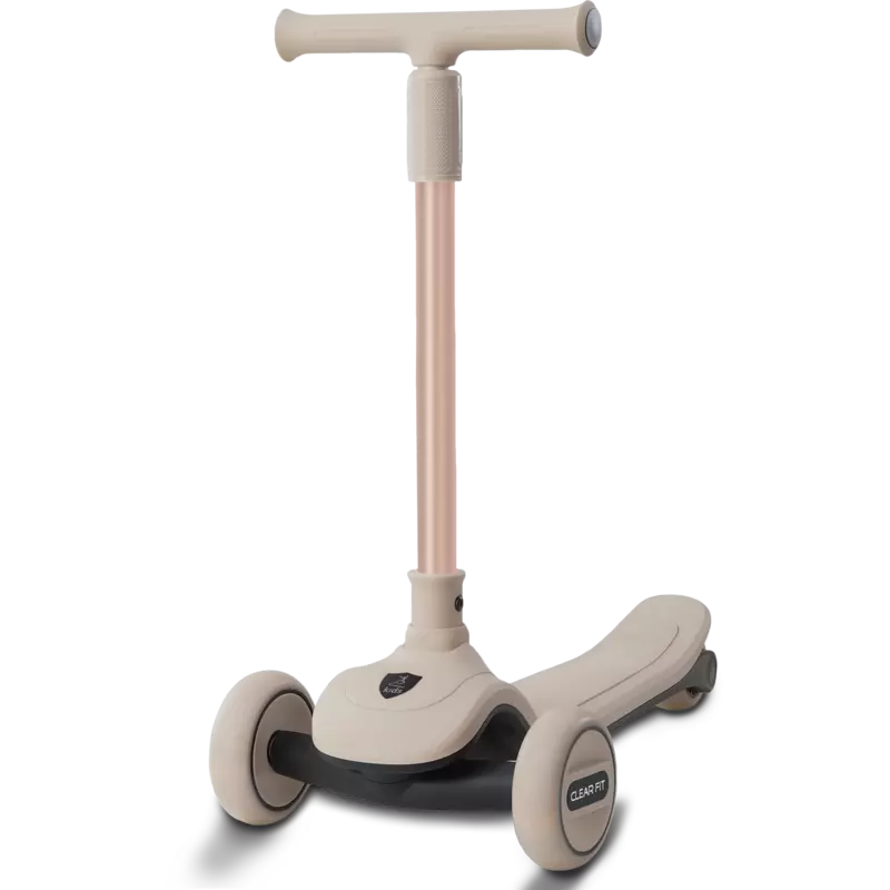 Детский трехколесный самокат Clear Fit Kids LB2002 розовый