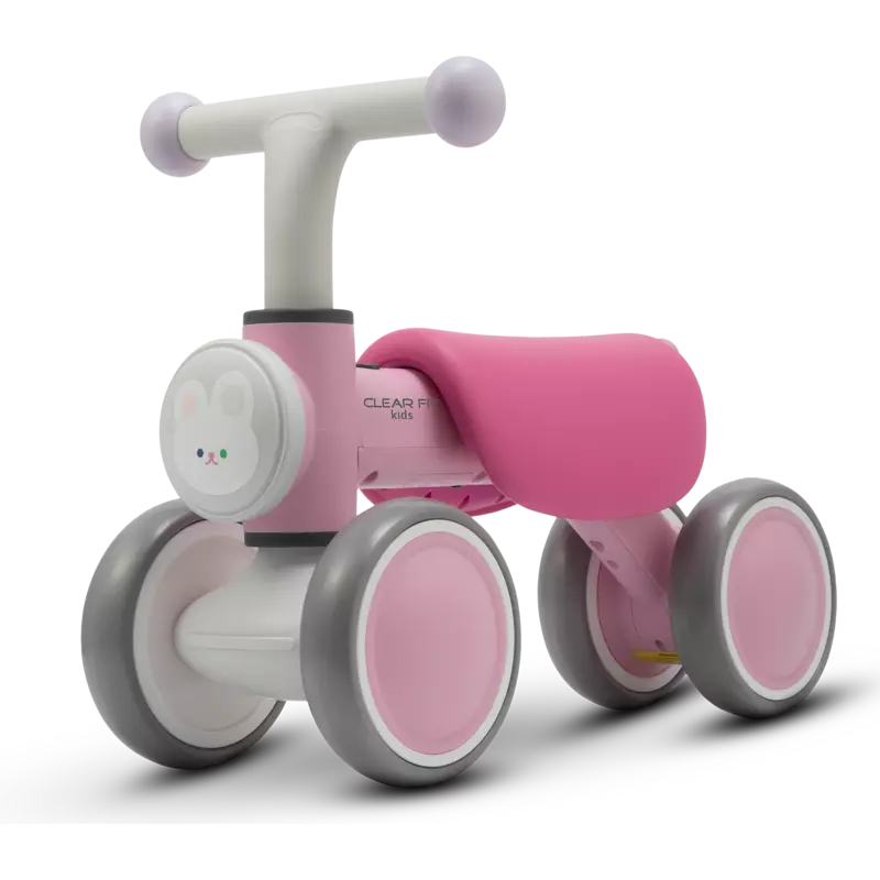 Детская каталка беговел четырехколесный Clear Fit Kids LB2307 розовый