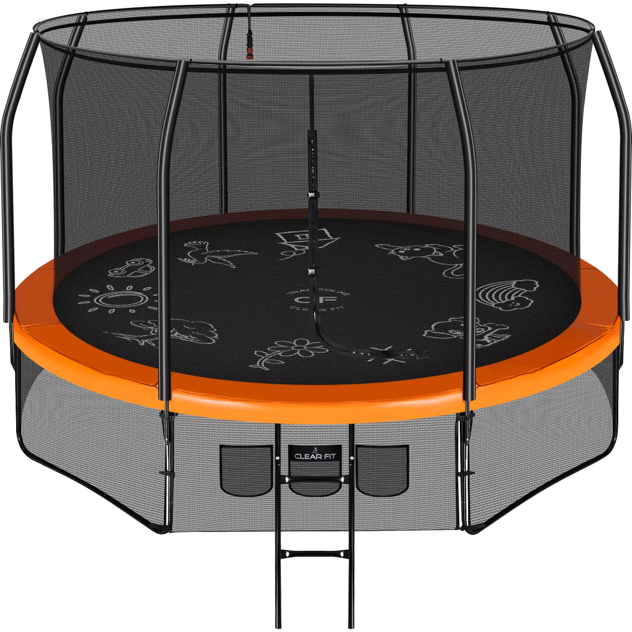 Каркасный батут Clear Fit FamilyHop 10Ft Каркасный батут Clear Fit FamilyHop 10Ft