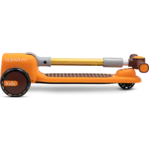 Детский трехколесный самокат Clear Fit Kids LB2001-S с сиденьем оранжевый