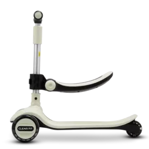 Детский трехколесный самокат Clear FIt Kids LB2002S-S с сиденьем белый