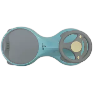  Детская машинка толокар каталка Clear Fit Kids LB1801 голубой-серый