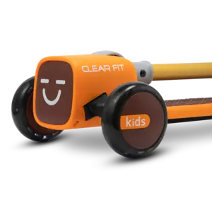 Детский трехколесный самокат Clear Fit Kids LB2001 оранжевый