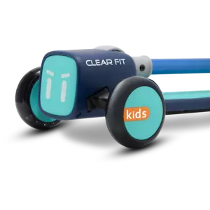 Детский трехколесный самокат Clear Fit Kids LB2001-S с сиденьем синий
