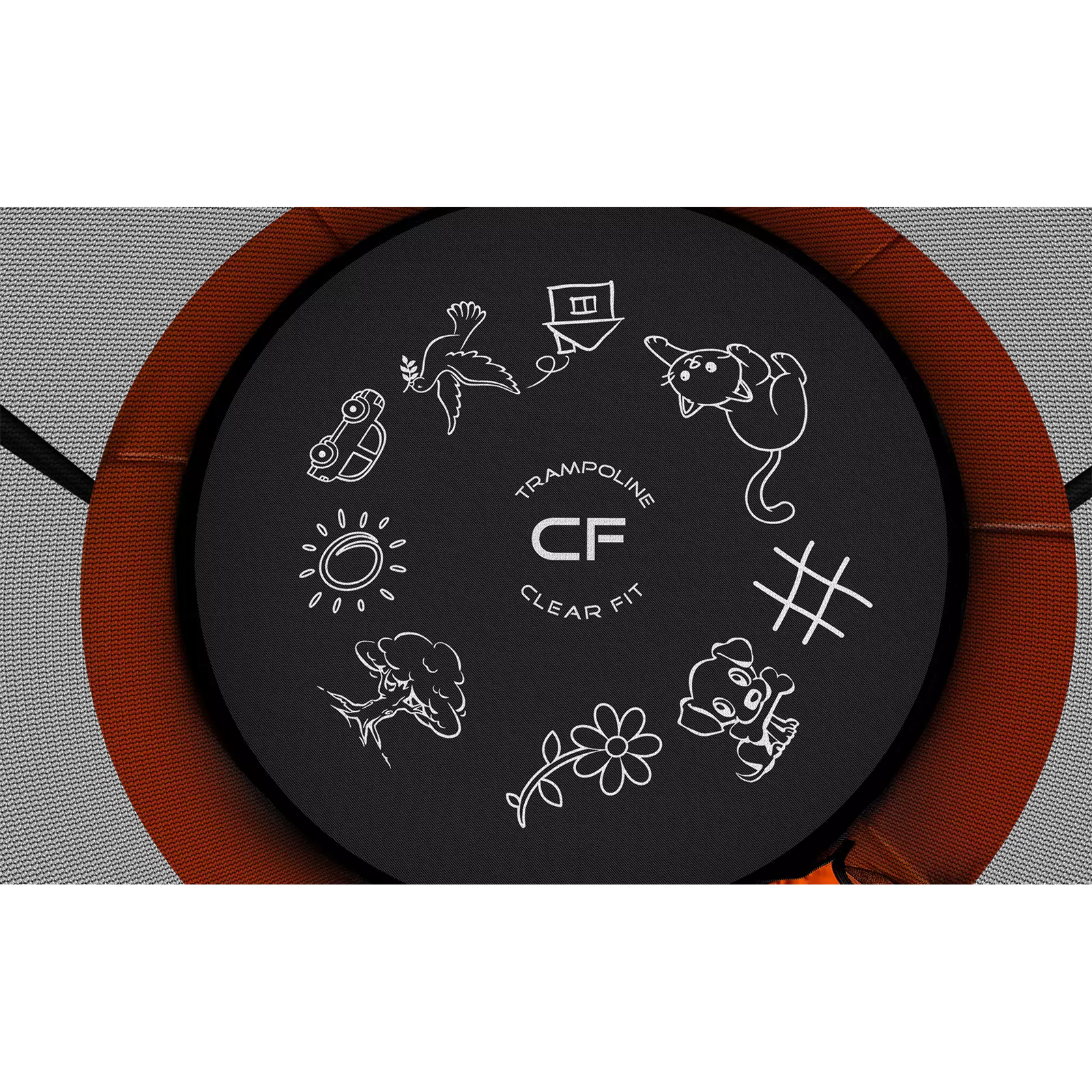 Каркасный батут Clear Fit FamilyHop 8Ft Каркасный батут Clear Fit FamilyHop 8Ft