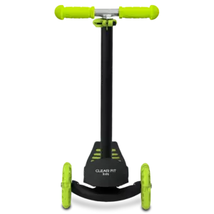Детский трехколесный самокат Clear Fit Kids LB1503 зеленый