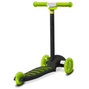 Детский трехколесный самокат Clear Fit Kids LB1503 зеленый