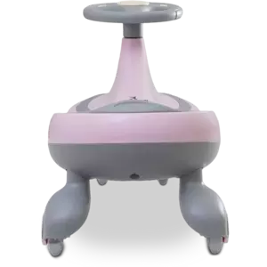 Детская машинка толокар каталка Clear Fit Kids LB1801 розовый-серый