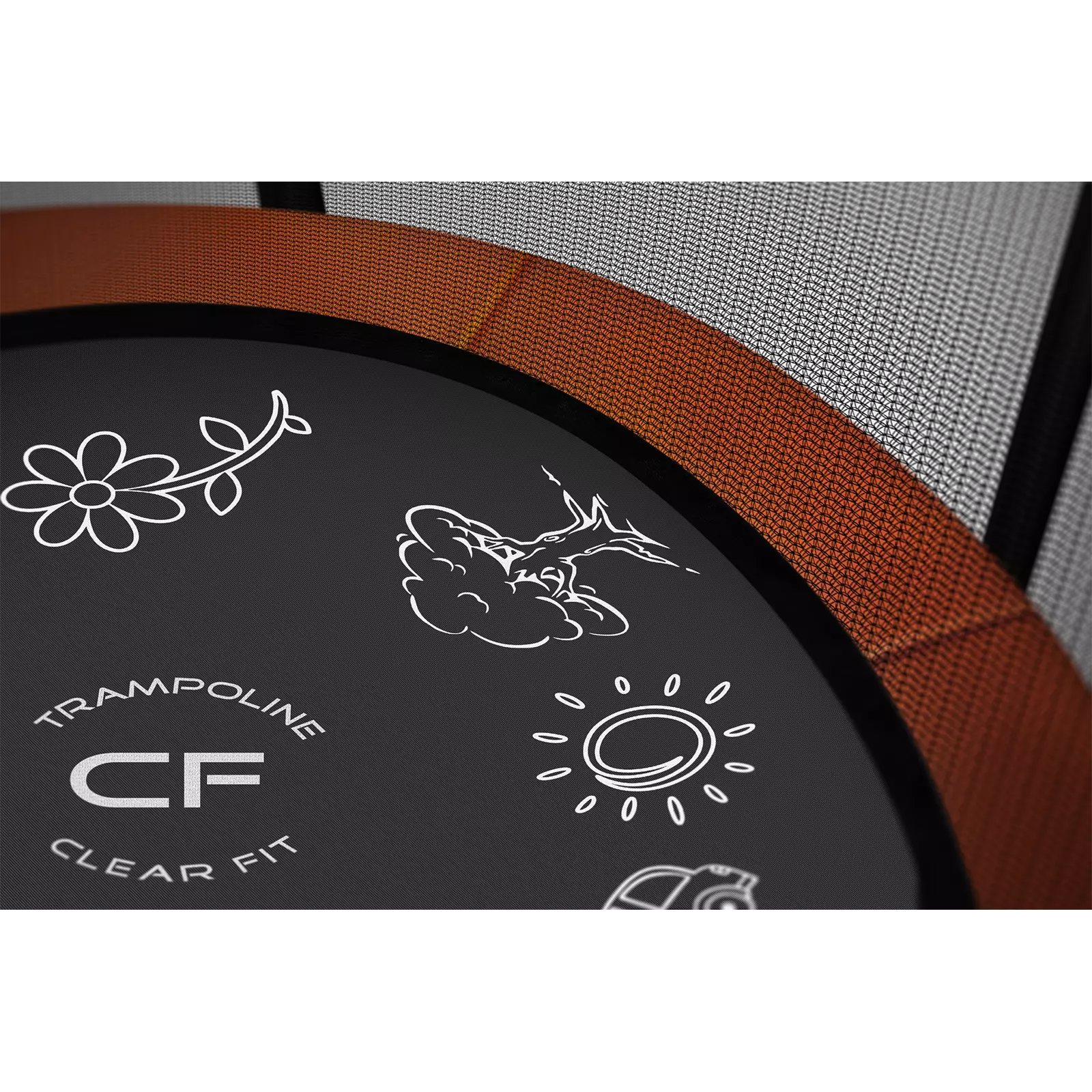 Каркасный батут Clear Fit FamilyHop 10Ft Каркасный батут Clear Fit FamilyHop 10Ft