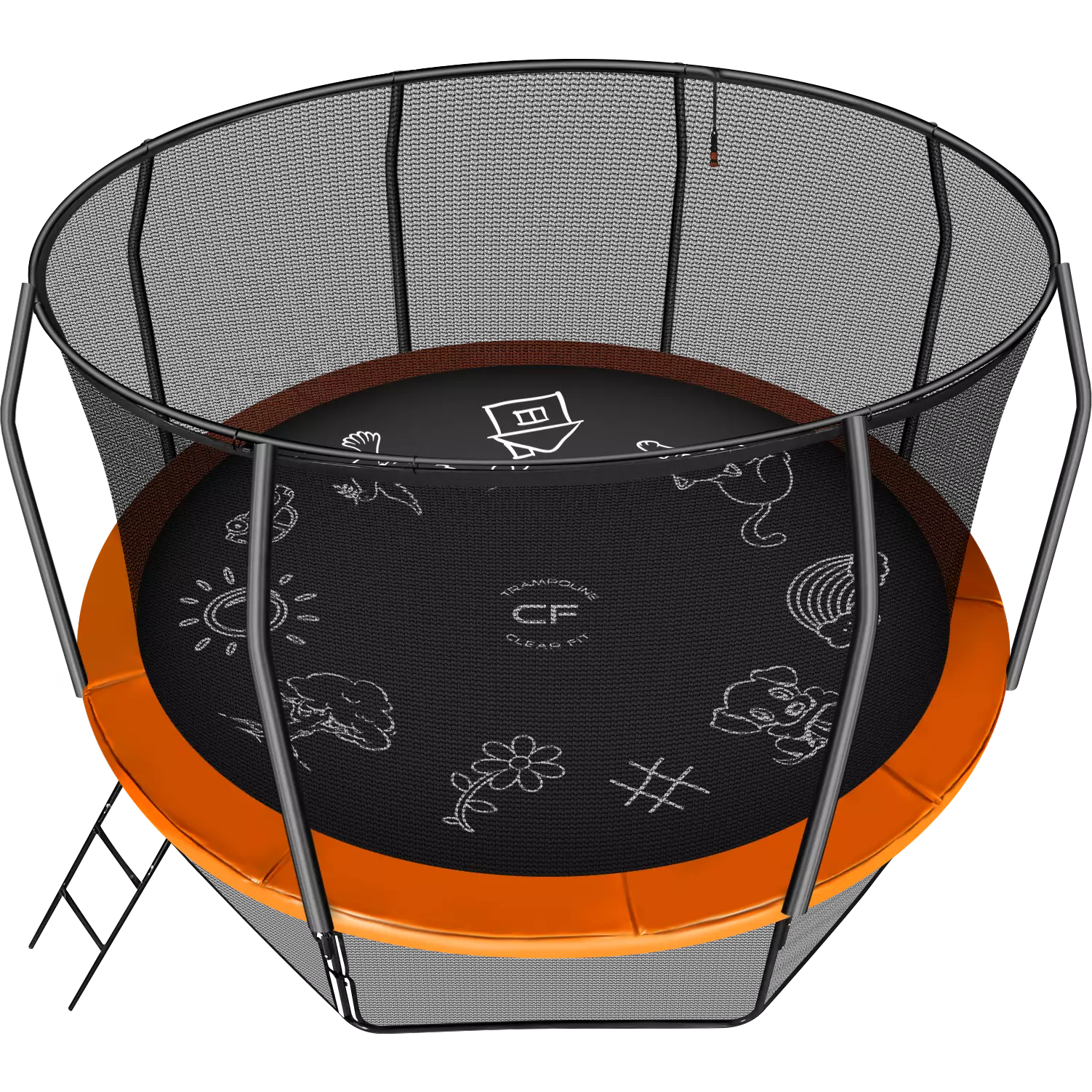 Каркасный батут Clear Fit FamilyHop 10Ft Каркасный батут Clear Fit FamilyHop 10Ft