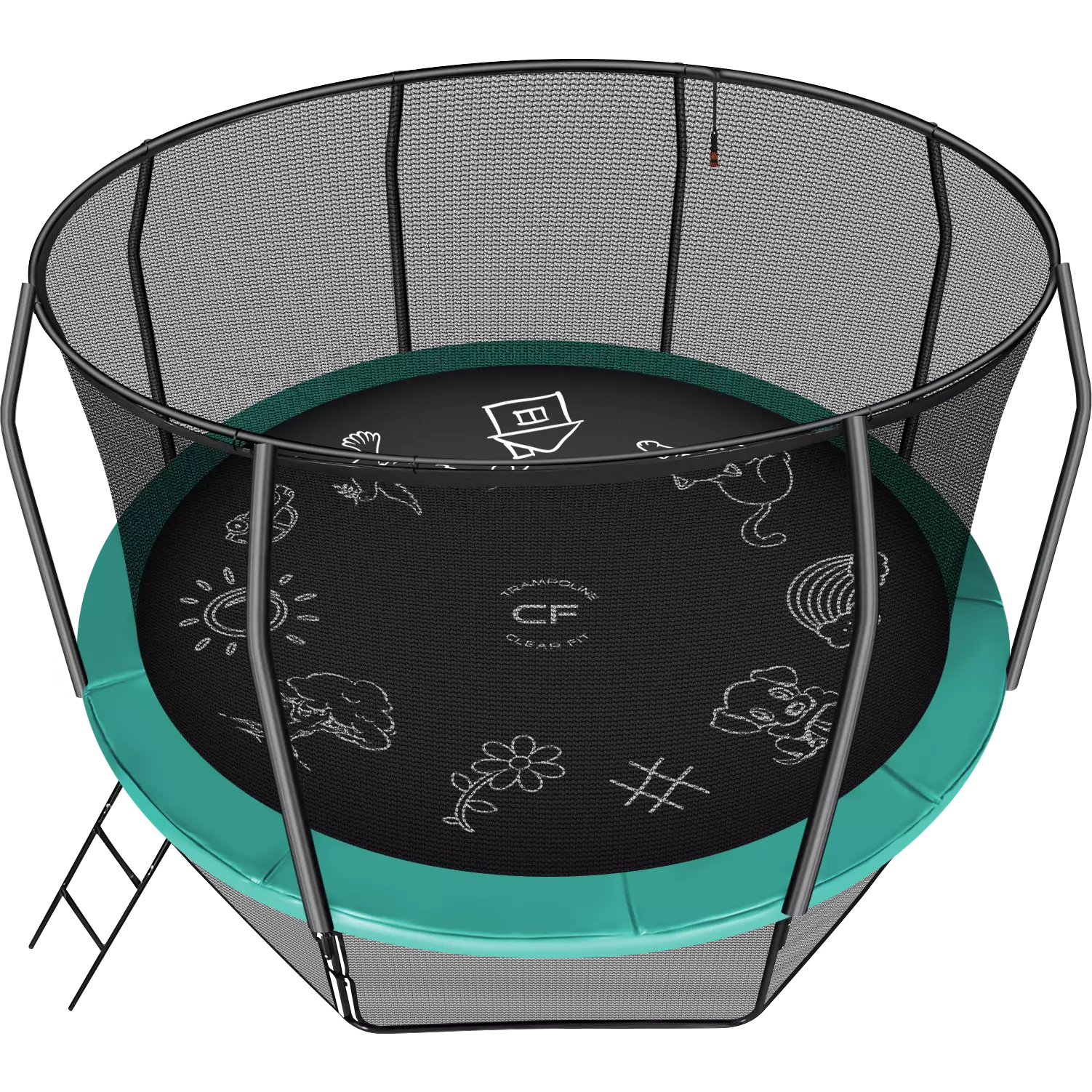 Каркасный батут Clear Fit FamilyHop 10Ft Каркасный батут Clear Fit FamilyHop 10Ft