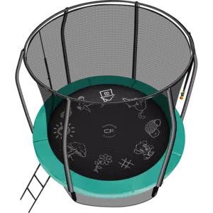 Каркасный батут Clear Fit FamilyHop 8Ft Каркасный батут Clear Fit FamilyHop 8Ft