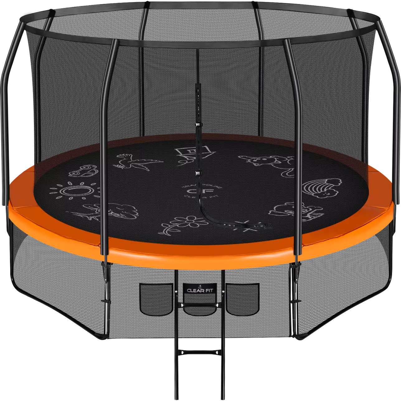 Каркасный батут Clear Fit FamilyHop 10Ft Каркасный батут Clear Fit FamilyHop 10Ft