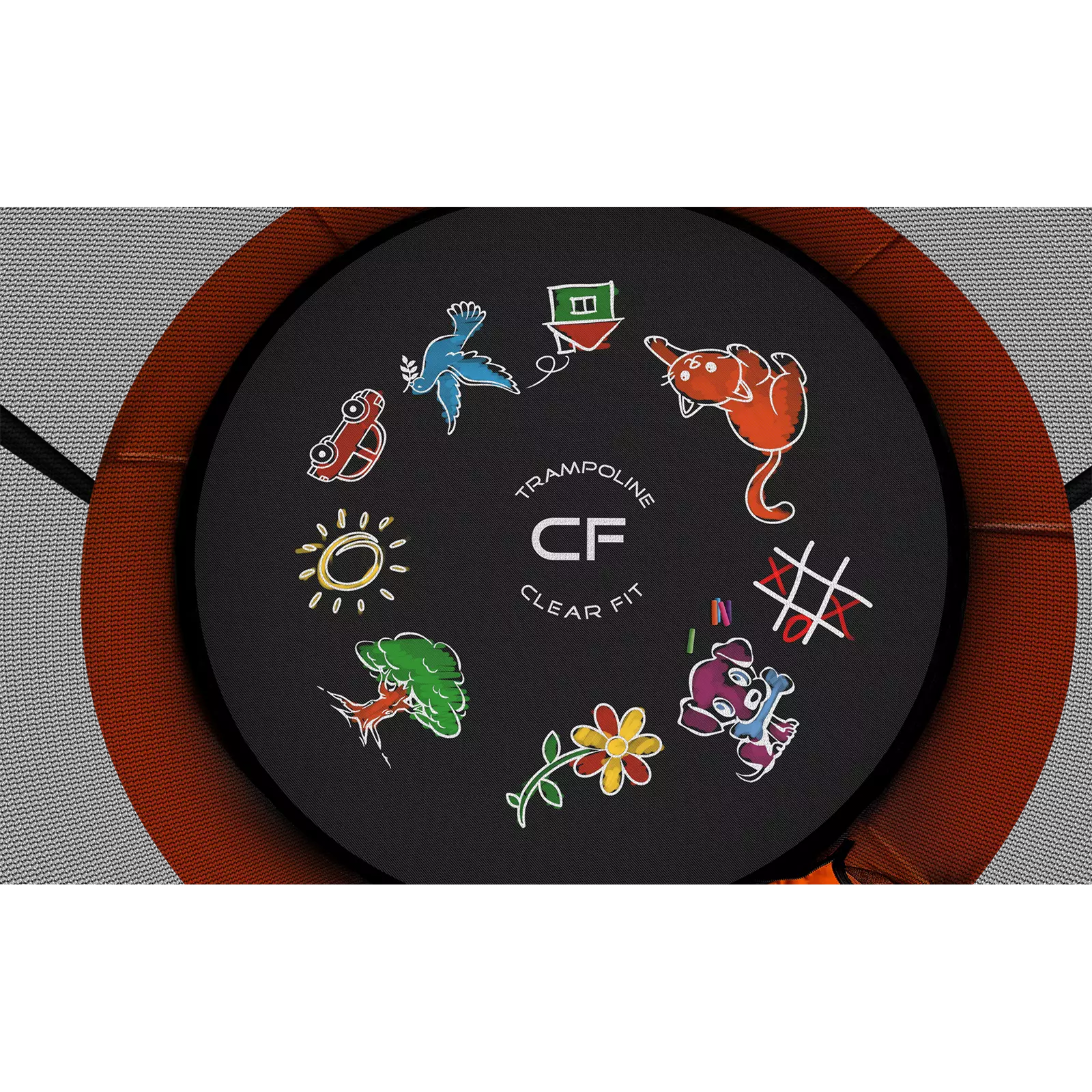 Каркасный батут Clear Fit FamilyHop 12Ft Каркасный батут Clear Fit FamilyHop 12Ft