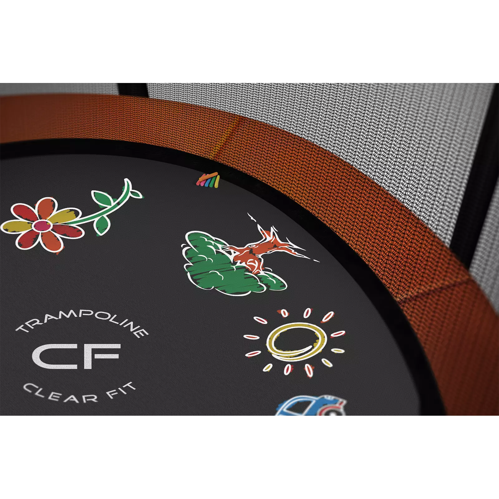 Каркасный батут Clear Fit FamilyHop 12Ft Каркасный батут Clear Fit FamilyHop 12Ft