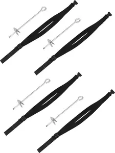Набор из 4 шт. фиксаторов батута для защиты от ветра Clear Fit ExtraHop AK 100 для батутов 10Ft, 12Ft, 14Ft